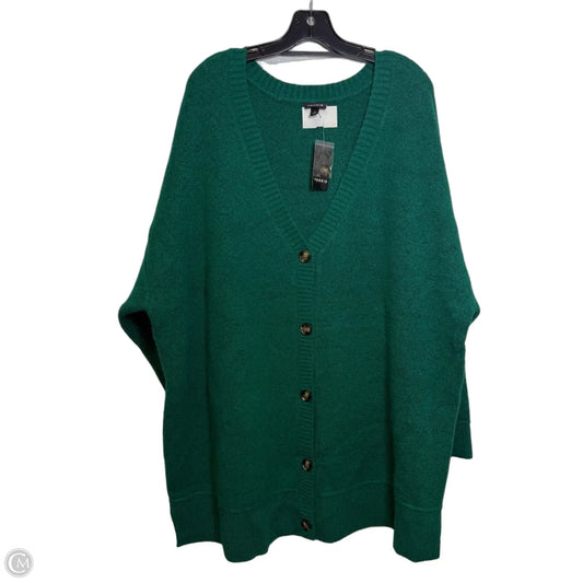 Cardigan By Torrid In Green, Size: 3x