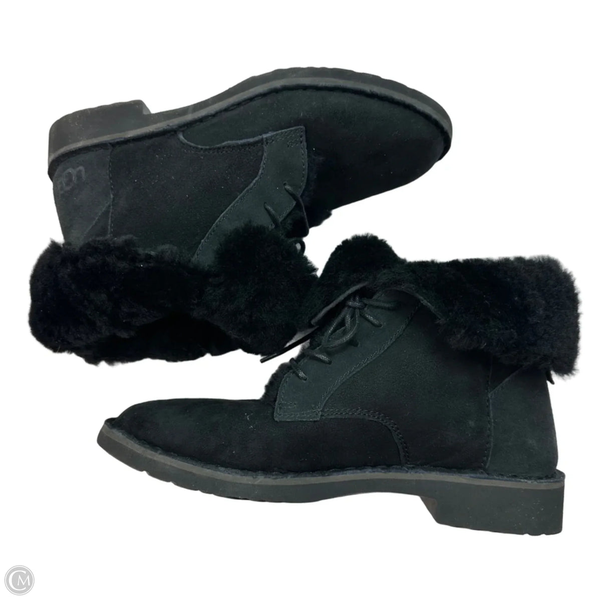 Boots Designer By Ugg In Black, Size: 7