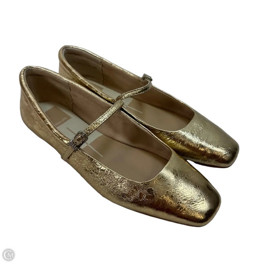 Shoes Flats By Dolce Vita In Gold, Size: 6.5