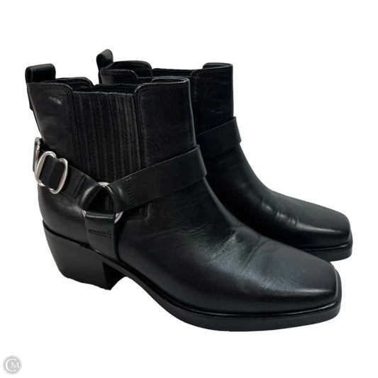 Boots Ankle Heels By Sam Edelman In Black, Size: 6