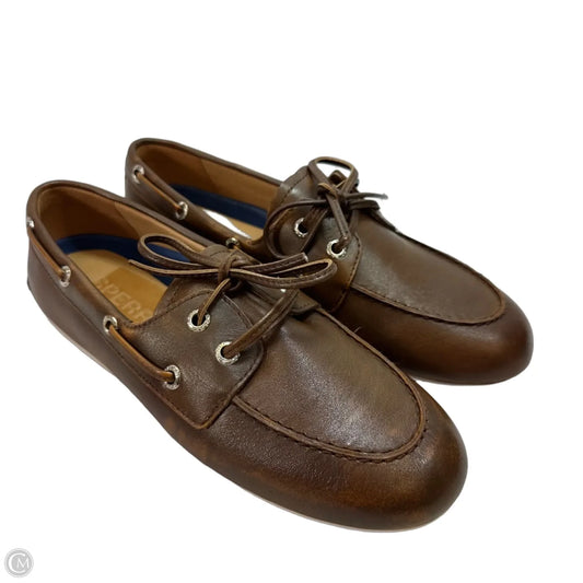 Shoes Flats By Sperry In Brown, Size: 6.5