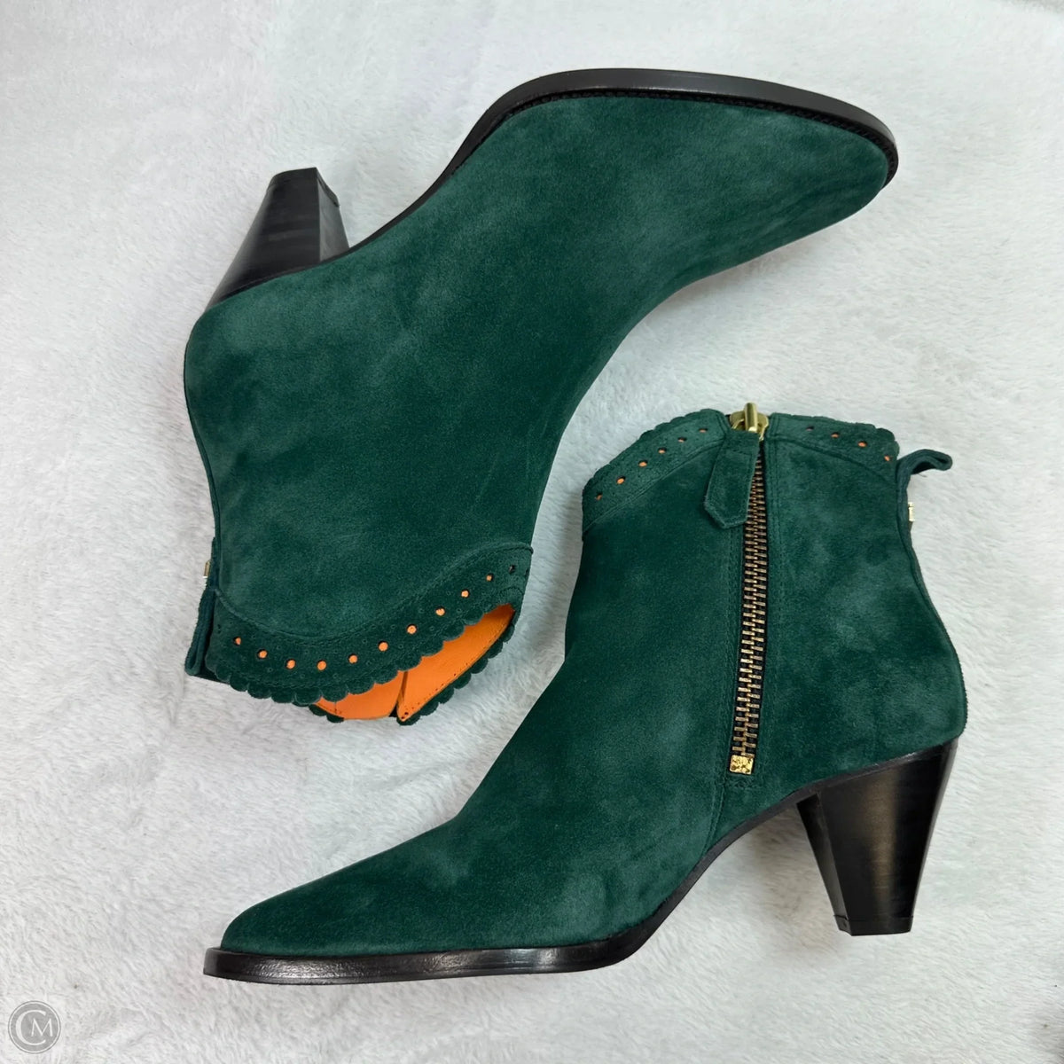 Boots Ankle Heels By Clothes Mentor, Size: 39