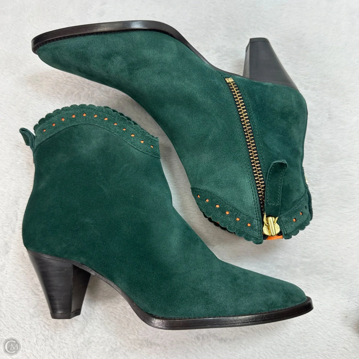 Boots Ankle Heels By Clothes Mentor, Size: 39
