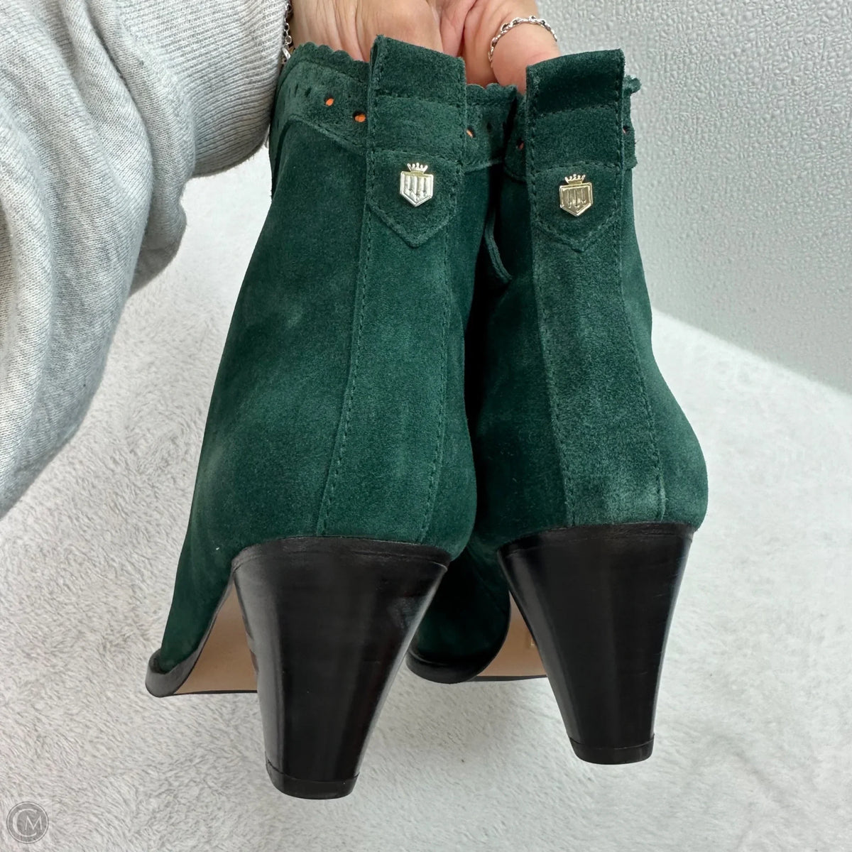 Boots Ankle Heels By Clothes Mentor, Size: 39
