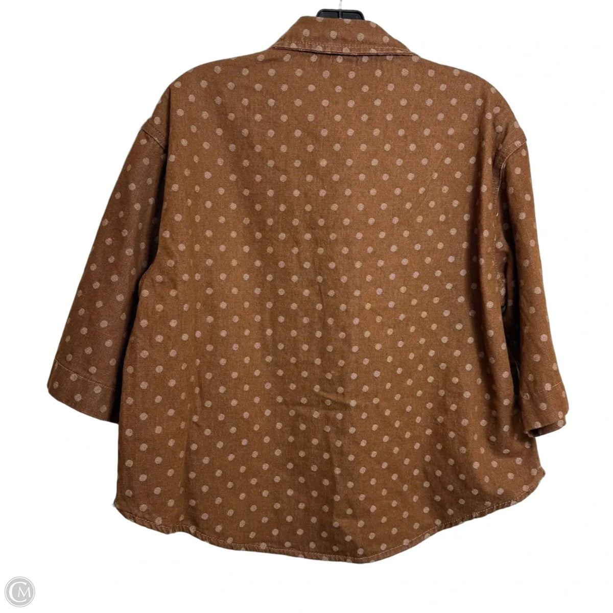 Top 3/4 Sleeve By Clothes Mentor In Polkadot Pattern, Size: Xs