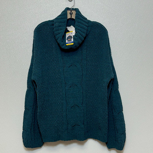 Sweater By Seven 7 In Teal, Size: M