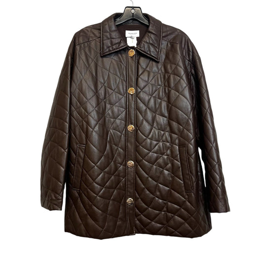 Jacket Other By Who What Wear In Brown, Size: S