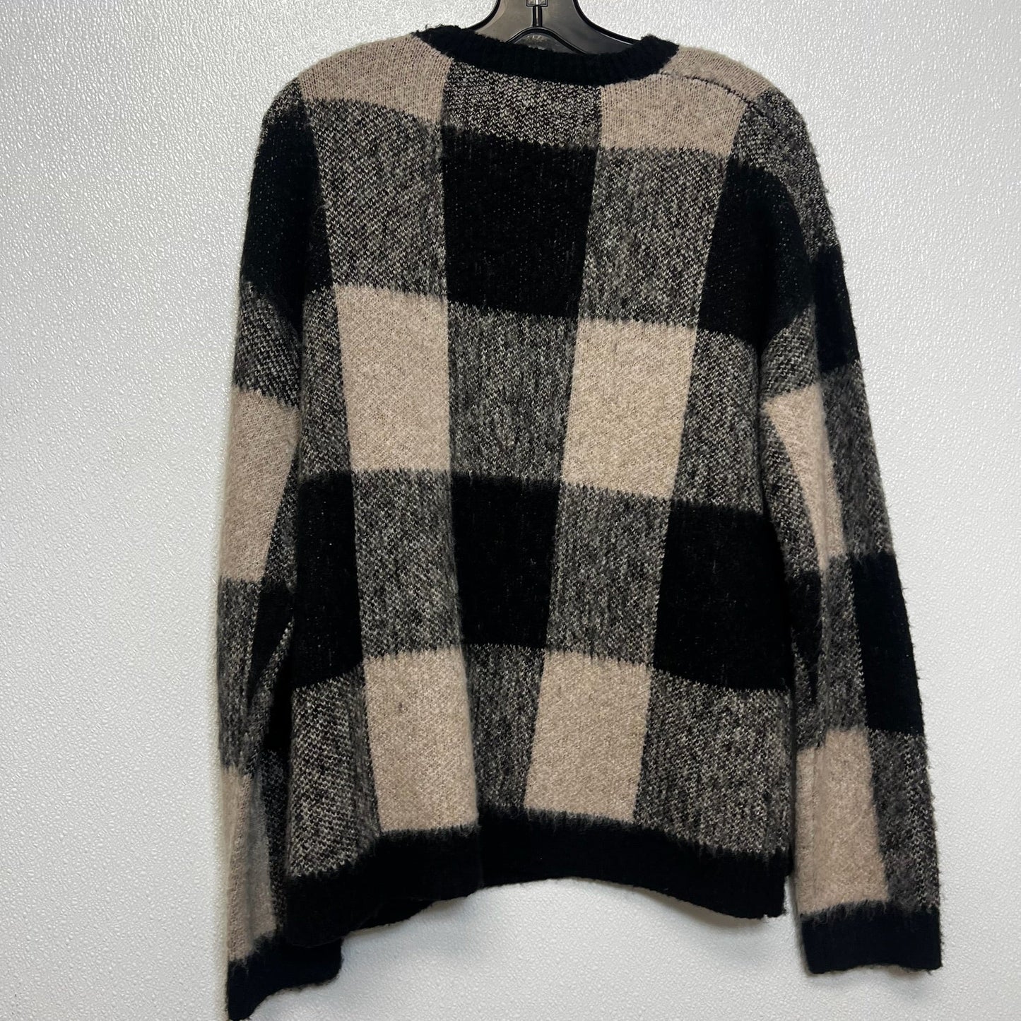 Sweater By Lucky Brand In Black, Size: L