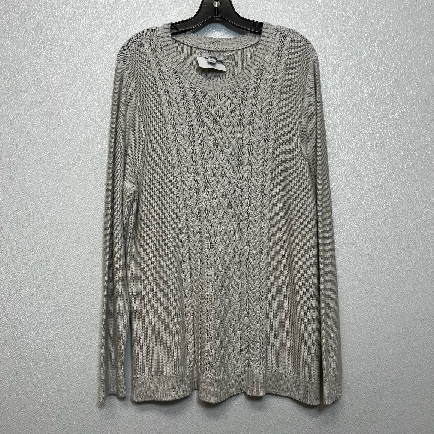 Sweater By Croft And Barrow In Oatmeal, Size: Xl