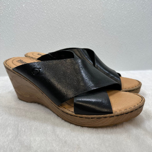 Sandals Heels Wedge By Born  Size: 10