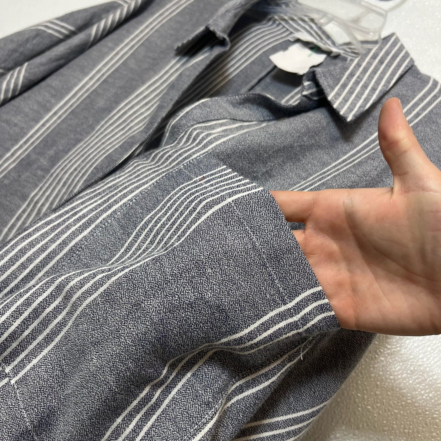 Grey Top Short Sleeve Clothes Mentor, Size 1x