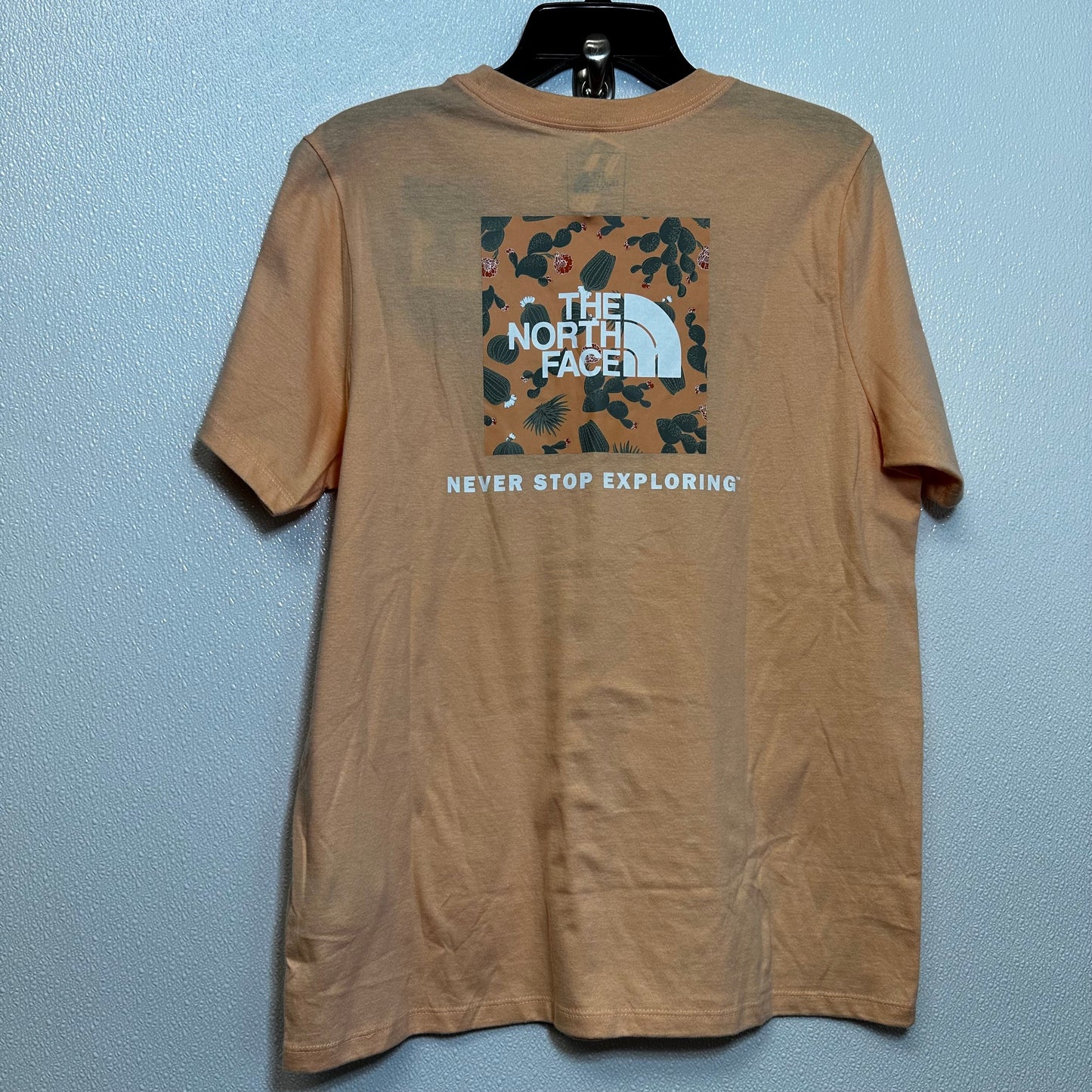 Peach Athletic Top Short Sleeve North Face, Size L