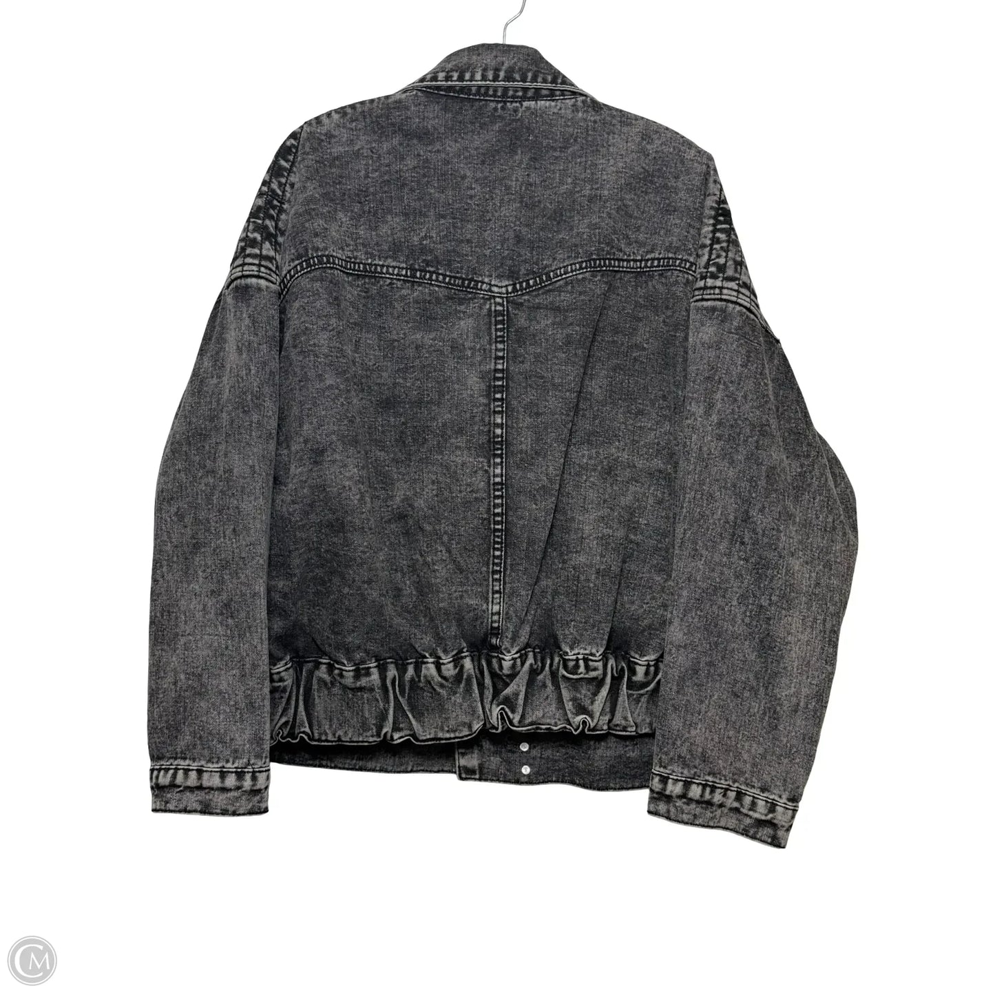 Jacket Denim By Veveret In Black, Size: M