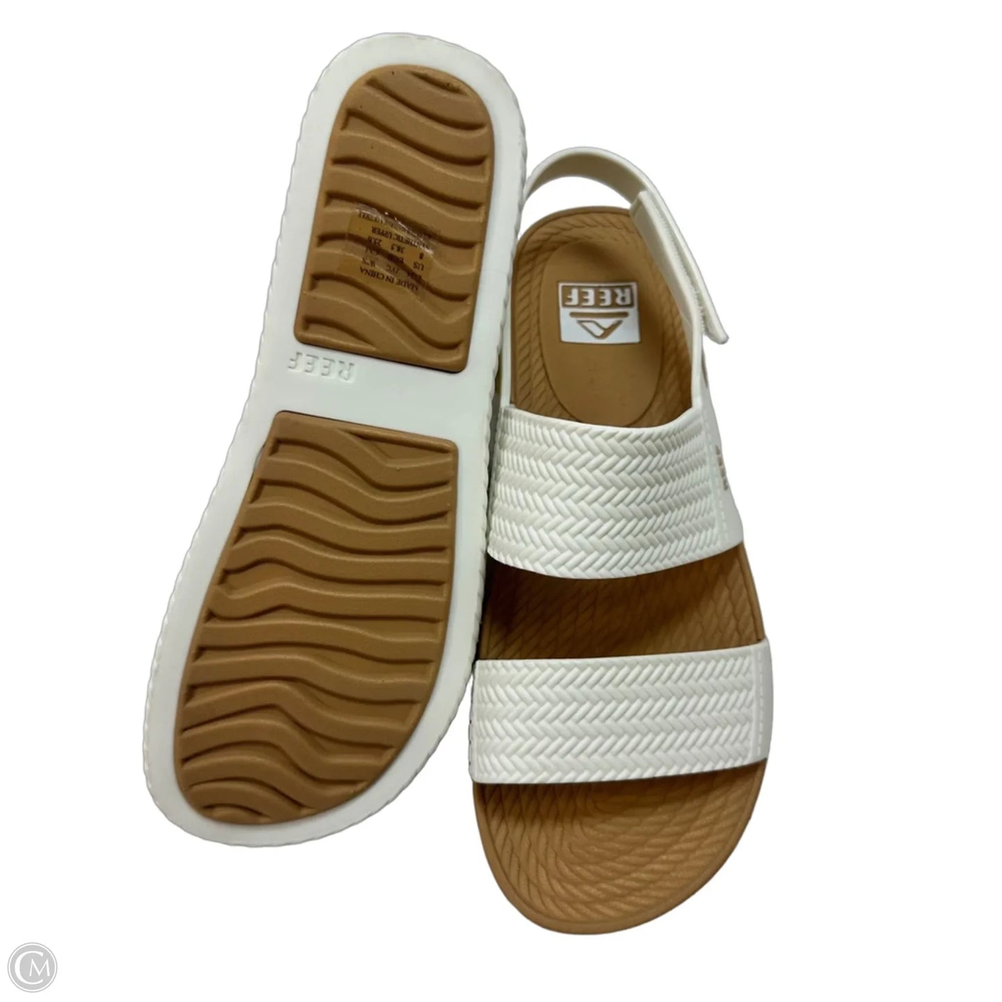 Sandals Flats By Reef In White, Size: 8