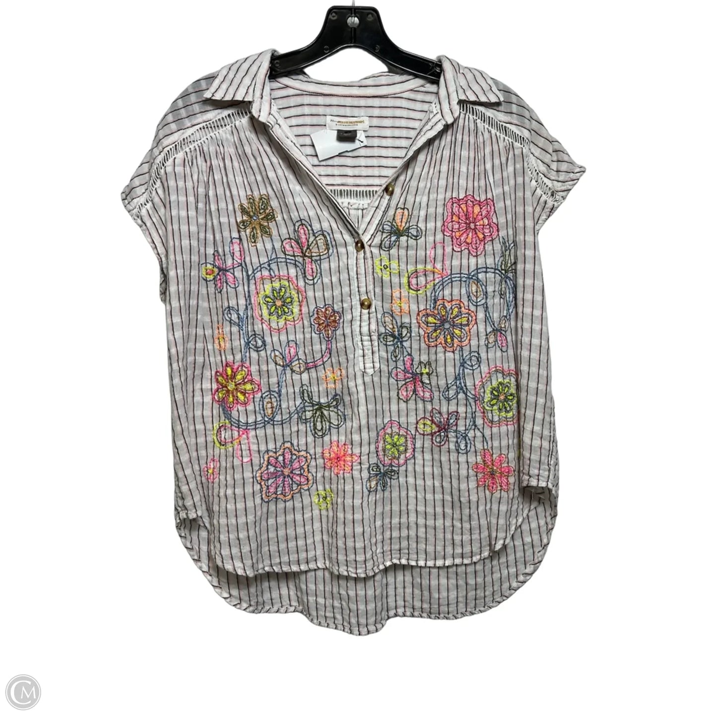 Top Sleeveless By Pilcro In Pink, Size: Xs