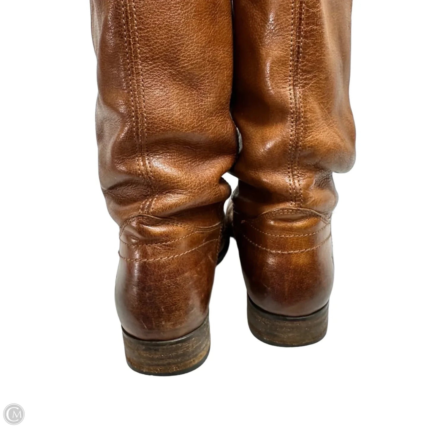 Boots Designer By Frye In Brown, Size: 6