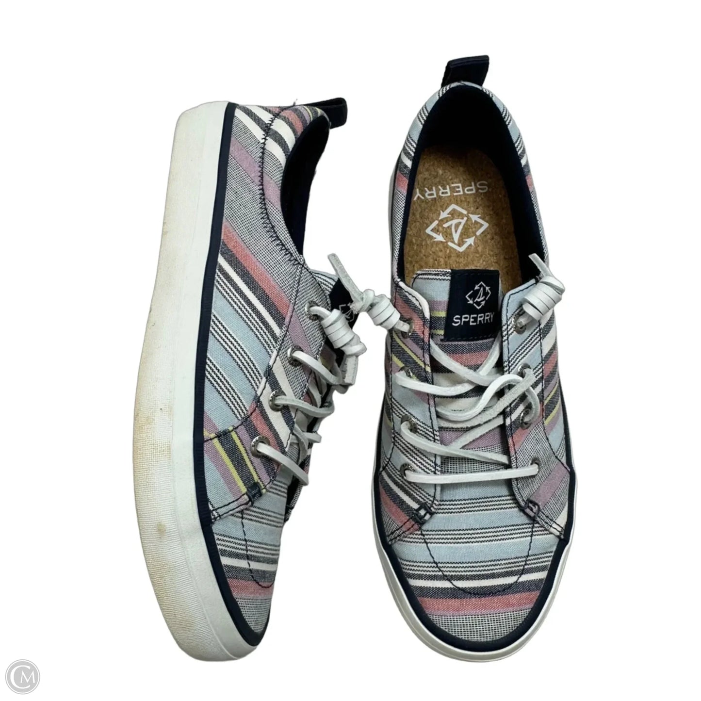 Shoes Sneakers By Sperry In Blue, Size: 7.5