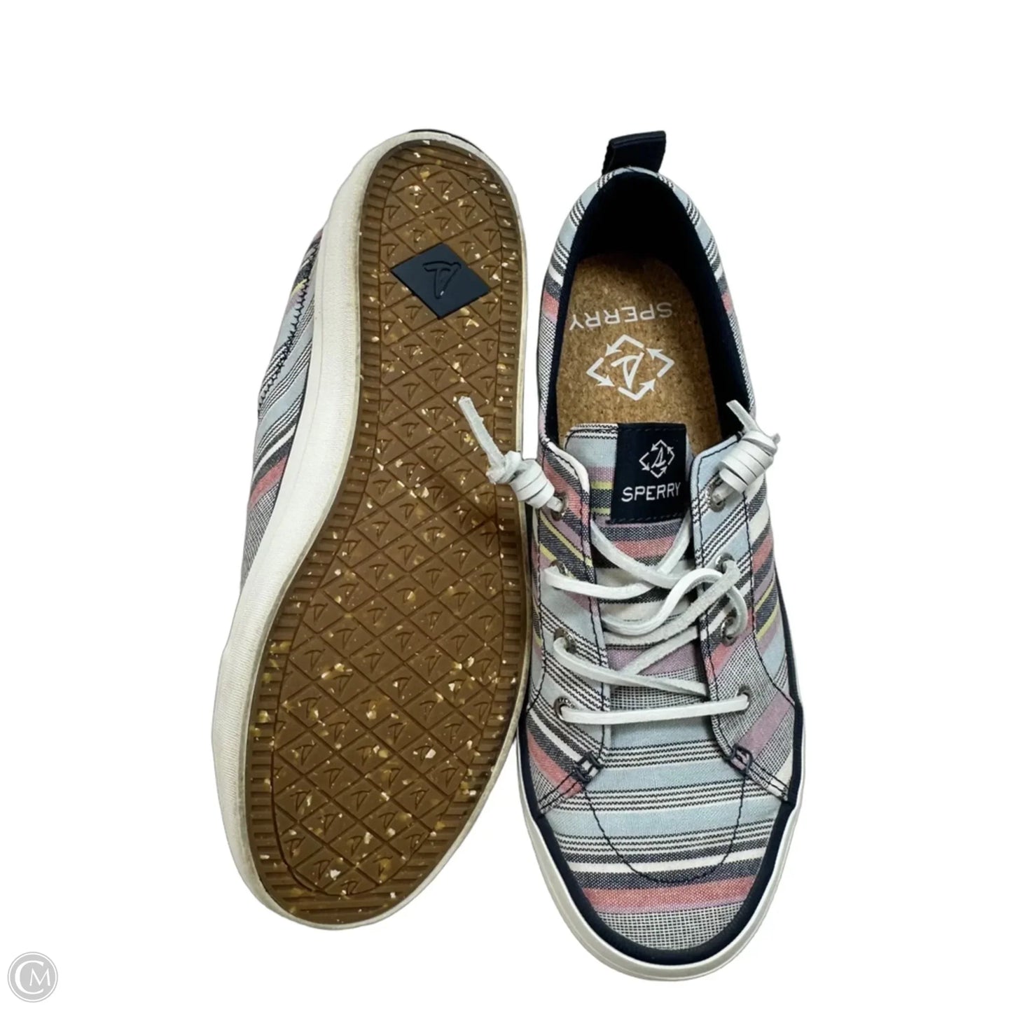 Shoes Sneakers By Sperry In Blue, Size: 7.5