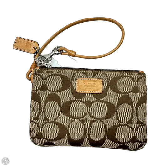 Wristlet Designer By Coach, Size: Small