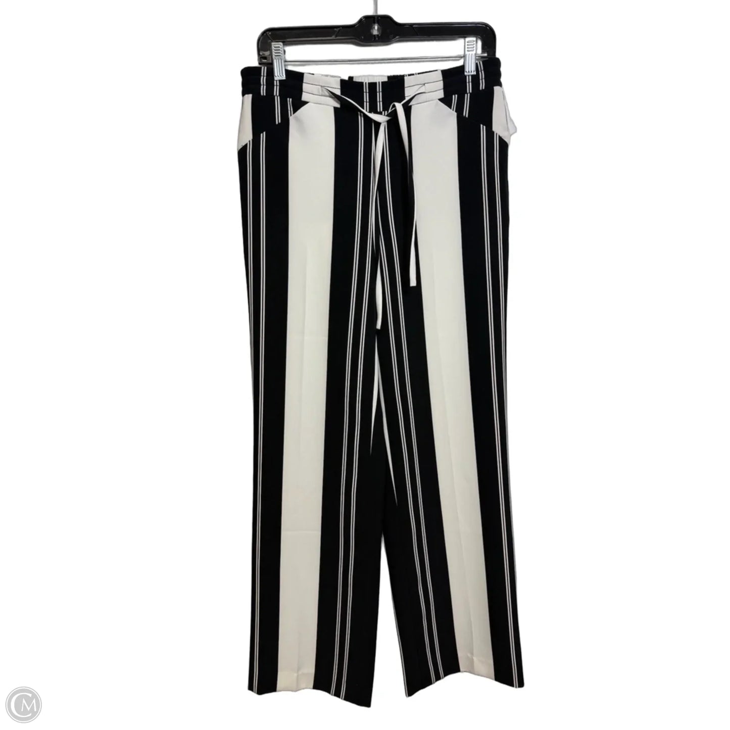Pants Wide Leg By Inc In Black & White, Size: S