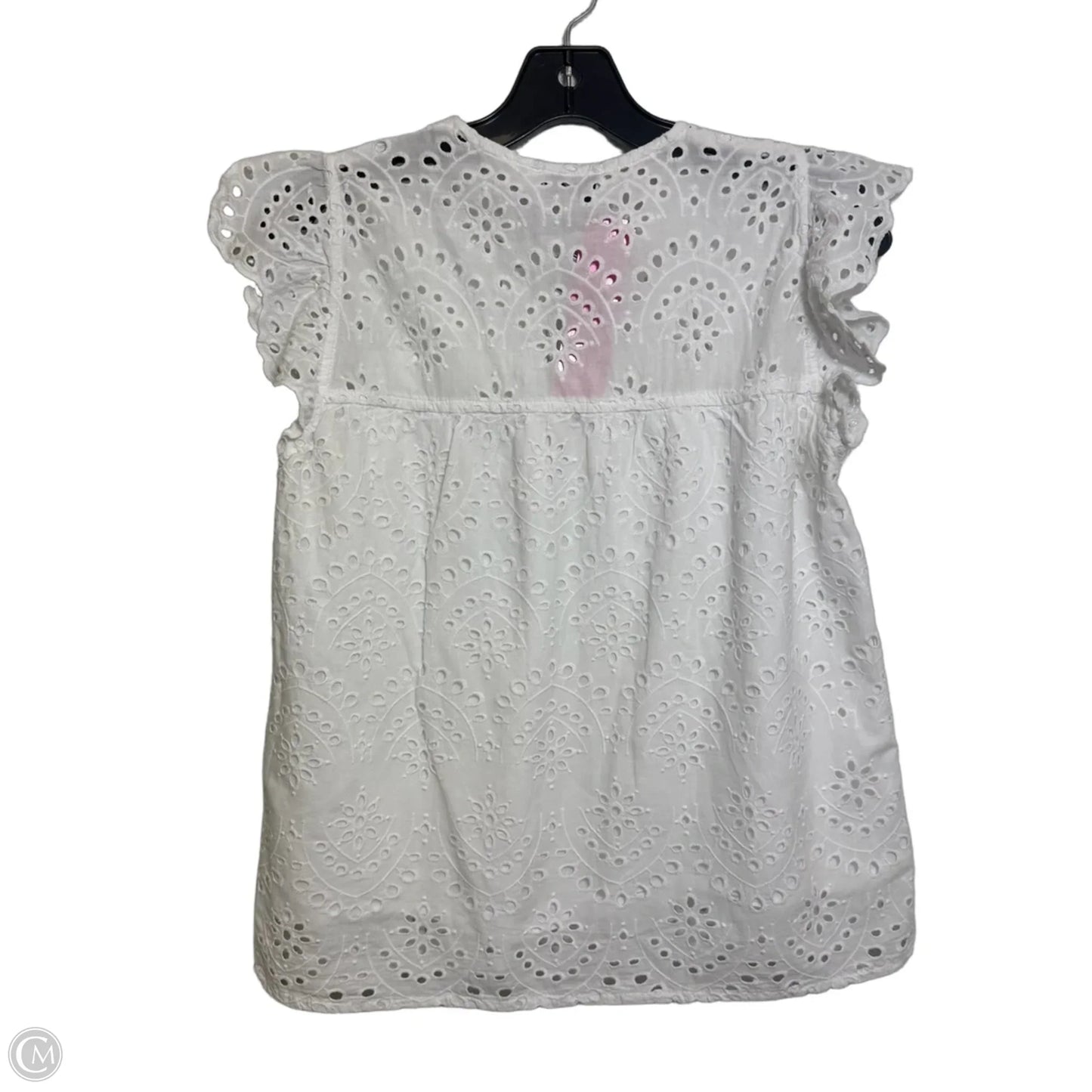 Top Sleeveless By Vine & Love In White, Size: Xs