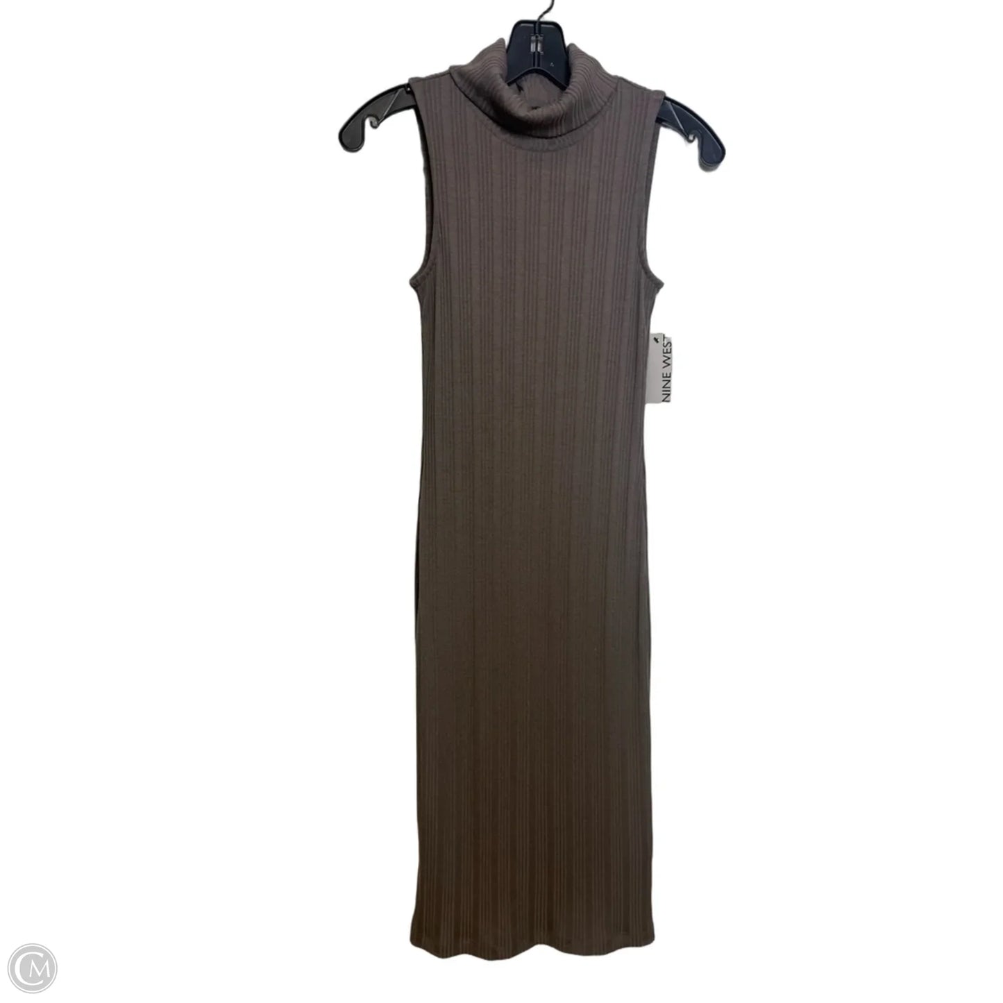 Dress Casual Maxi By Nine West In Grey, Size: Xs