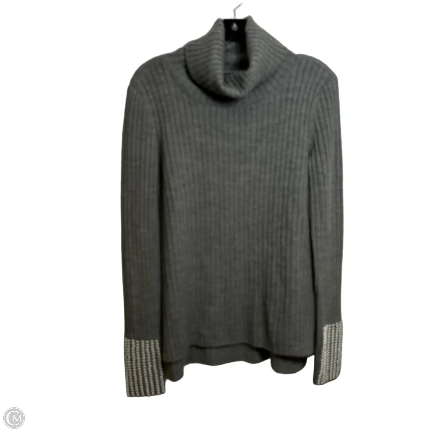 Sweater By Simply Vera In Grey, Size: M