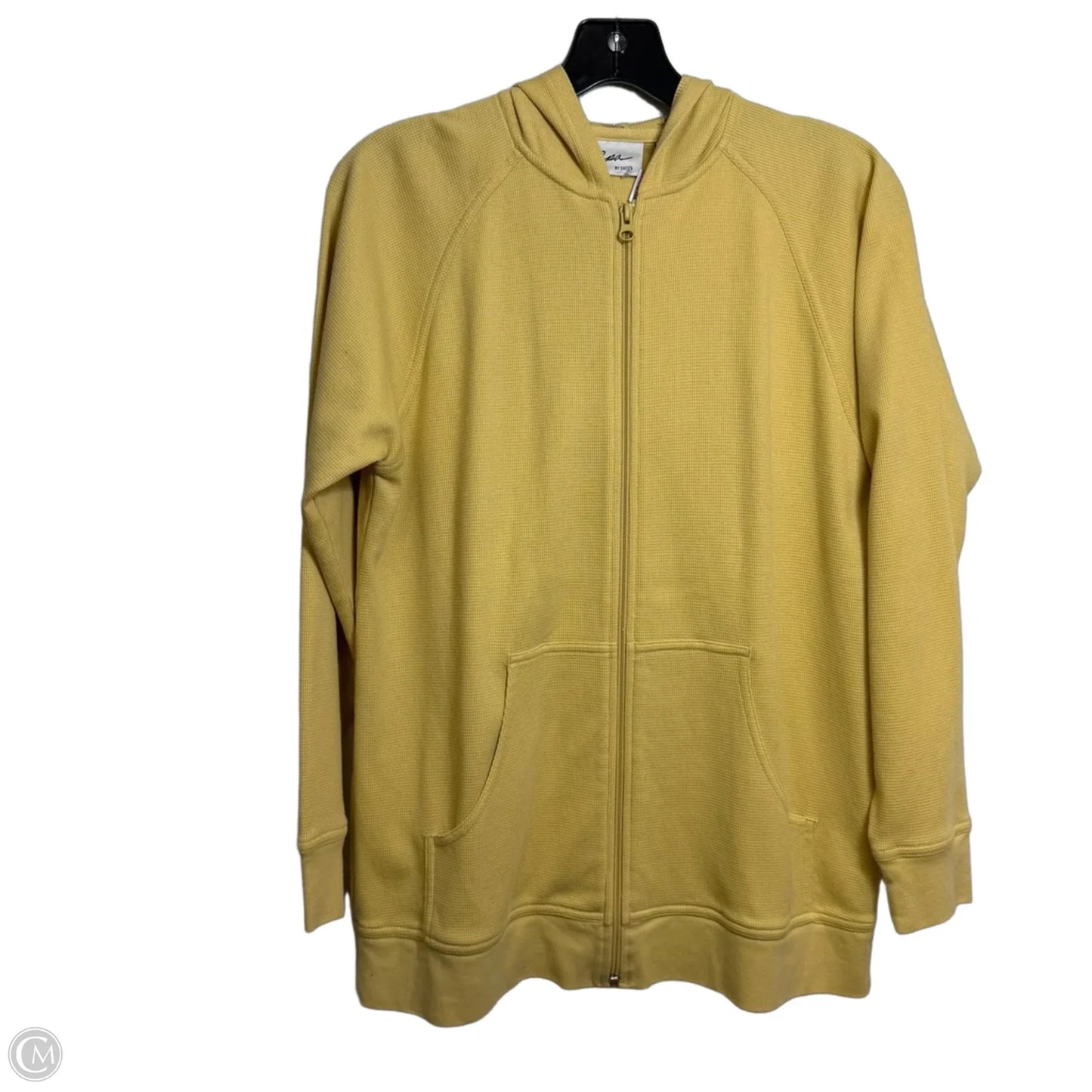 Top Long Sleeve By Chicos In Yellow, Size: M