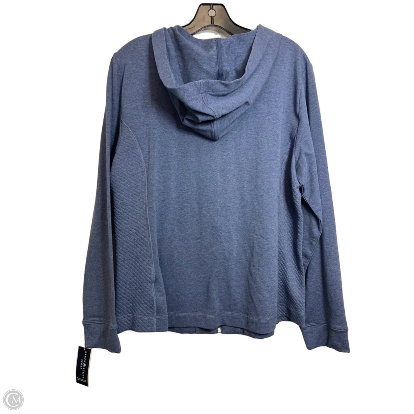 Jacket Other By Karen Scott In Blue, Size: L