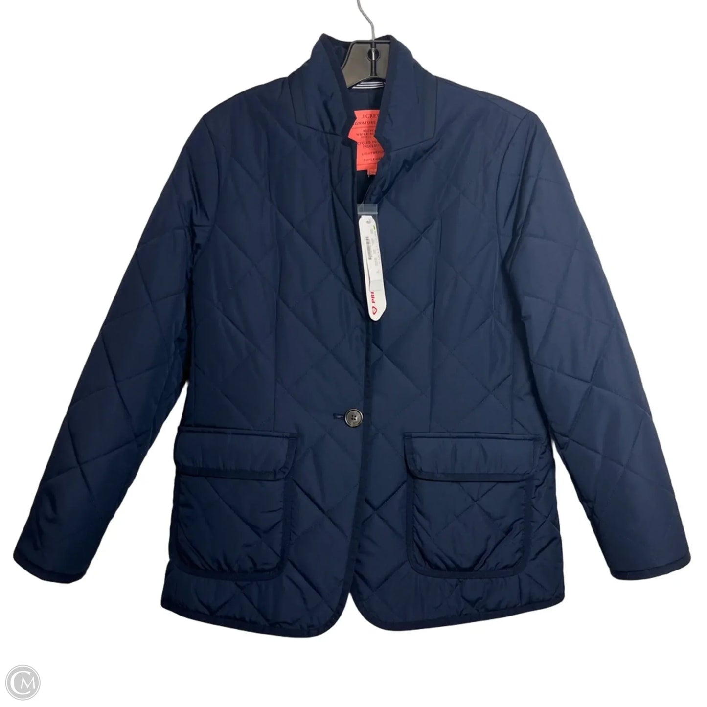 Jacket Puffer & Quilted By J. Crew In Navy, Size: S