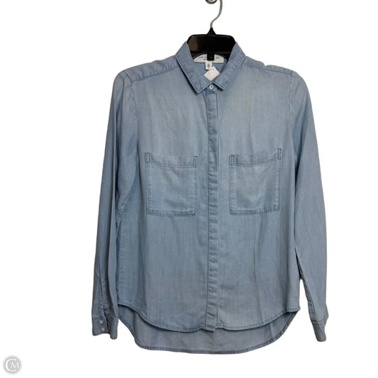 Top Long Sleeve By Cloth & Stone In Blue, Size: Xs