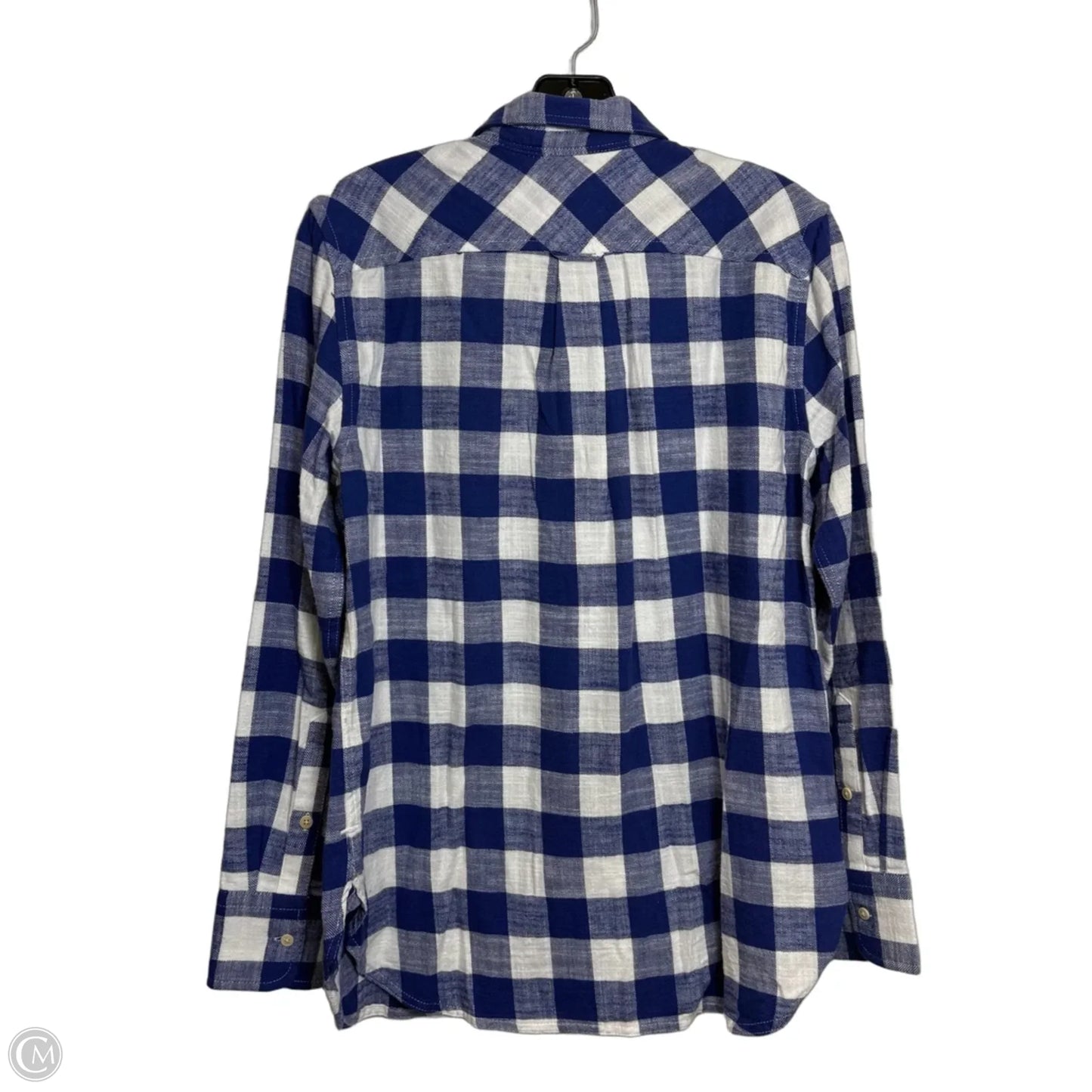 Top Long Sleeve By J. Crew In Blue, Size: 2