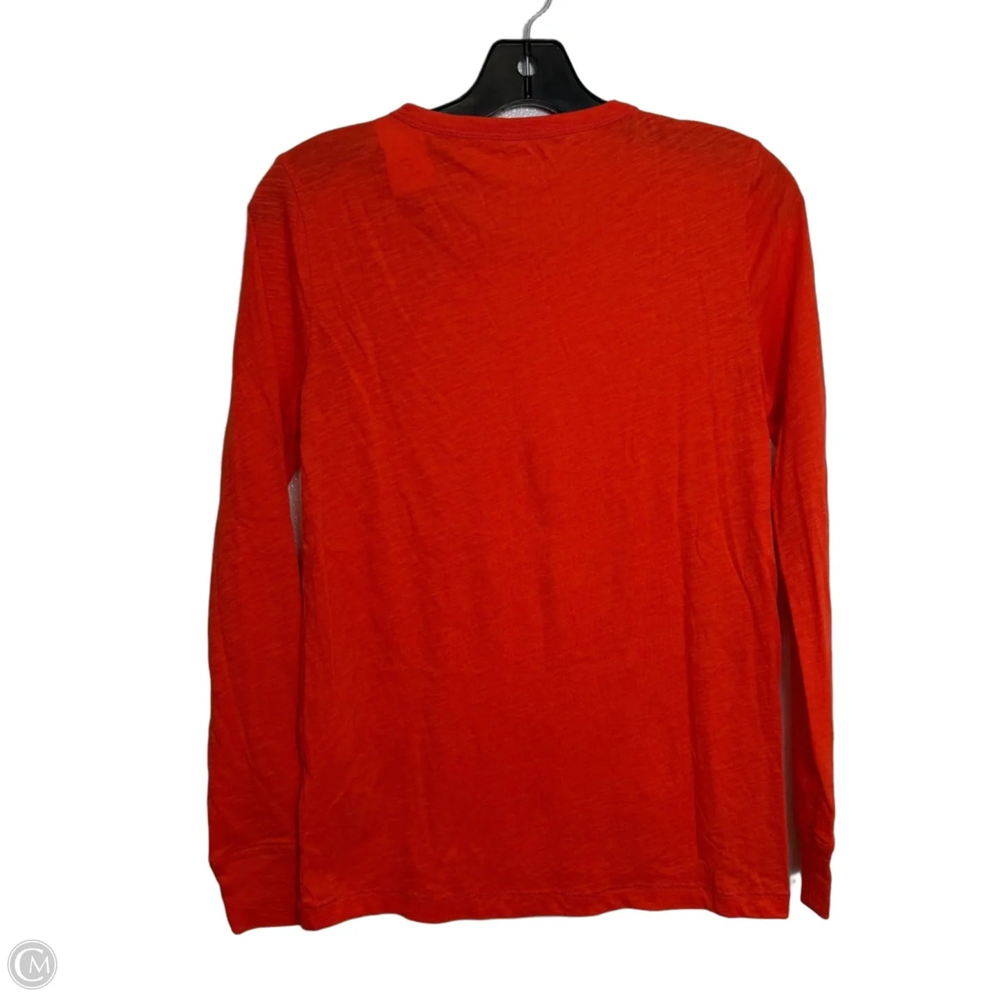 Top Long Sleeve By J. Crew In Orange, Size: S