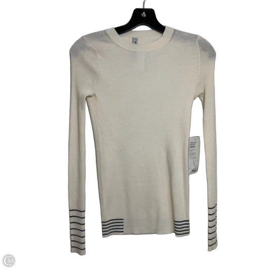 Sweater By Athleta In Cream, Size: Xxs