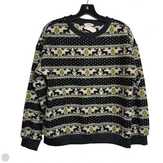Sweater By Easel In Black, Size: S