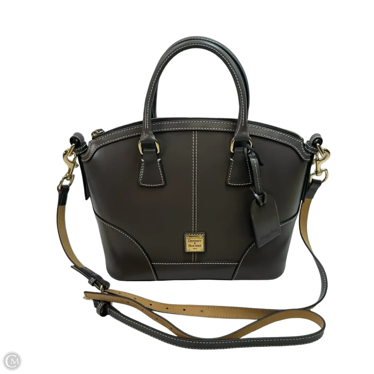 Selleria satchel Handbag Designer By Dooney And Bourke, Size: Medium