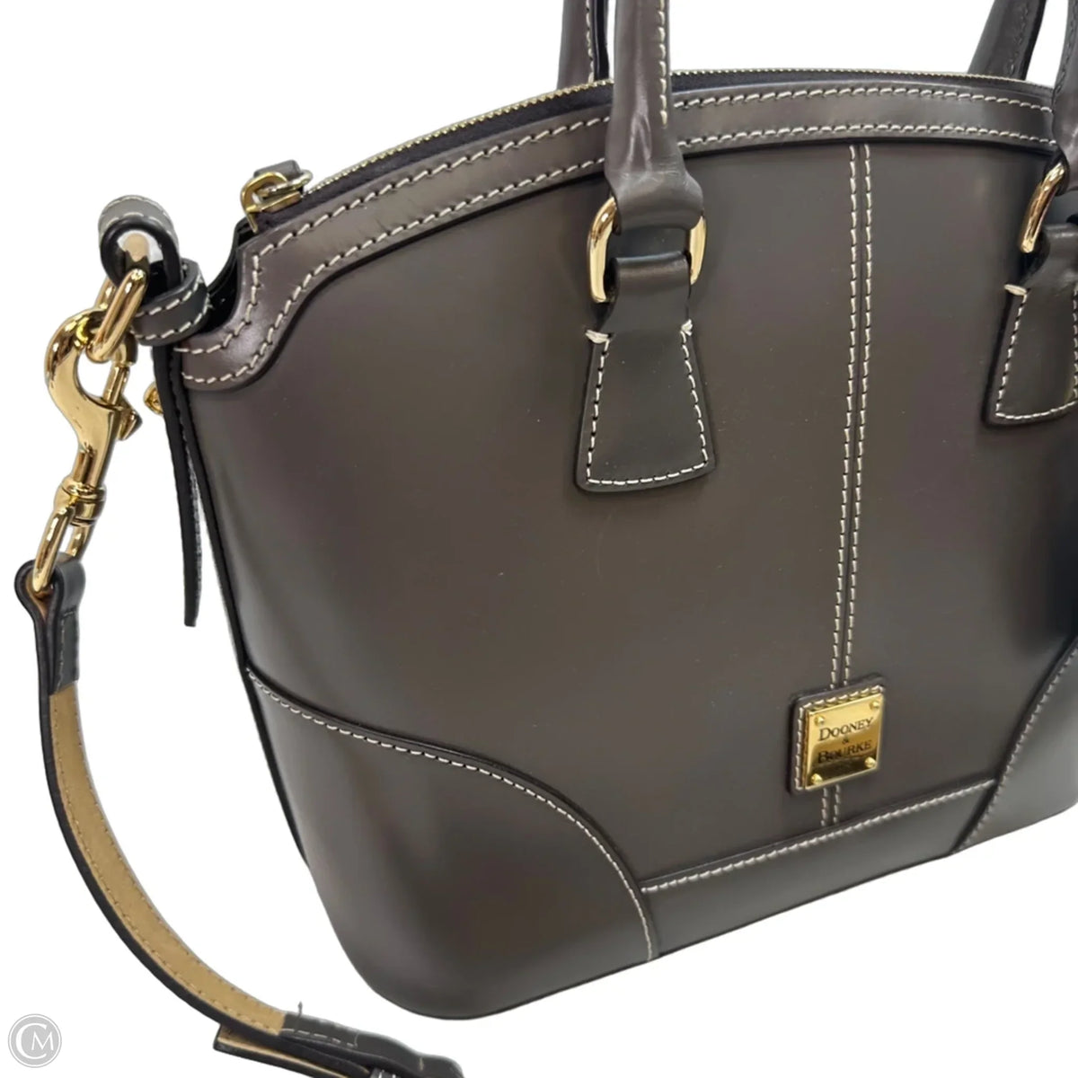 Selleria satchel Handbag Designer By Dooney And Bourke, Size: Medium