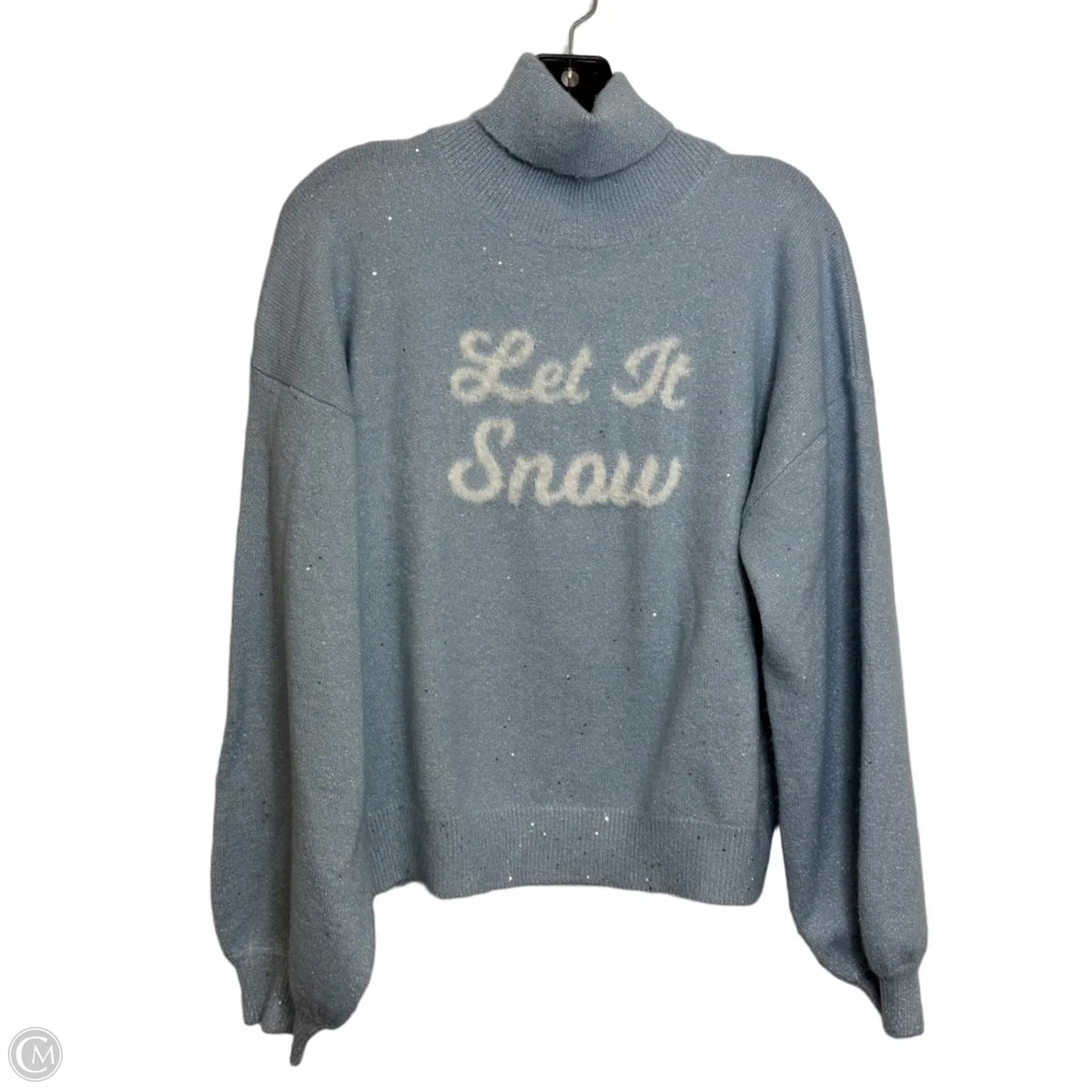 Sweater By Clothes Mentor In Blue, Size: M