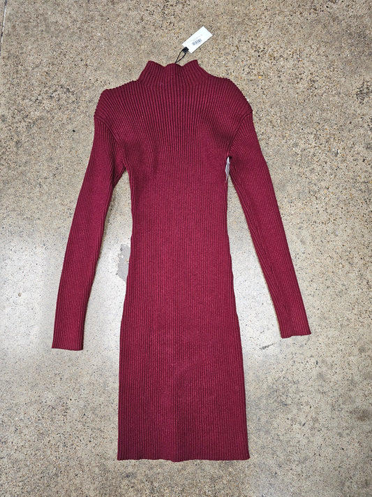 Dress Sweater By Astr In Red, Size:L