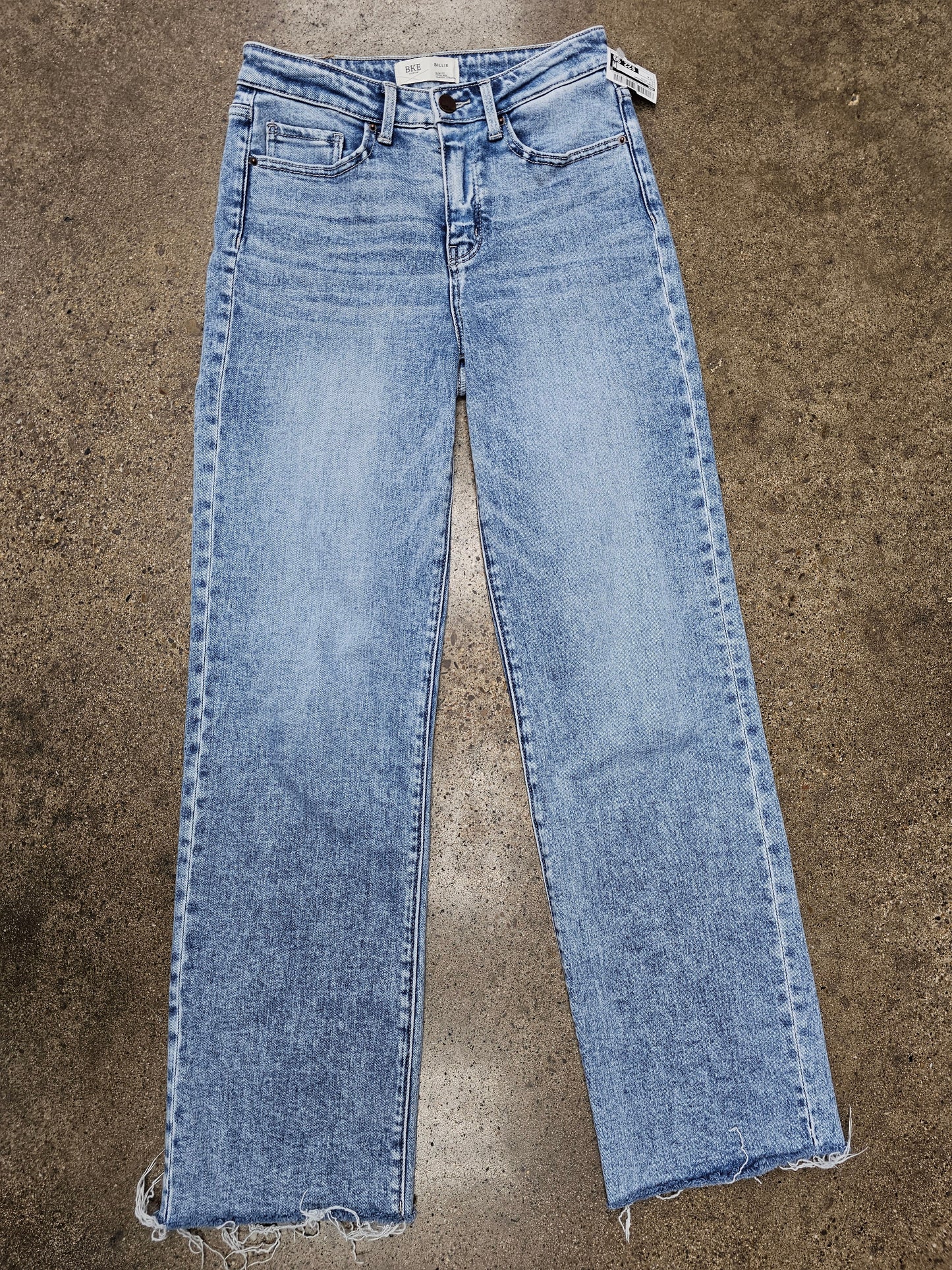 Jeans Straight By Bke In Blue Denim, Size:4