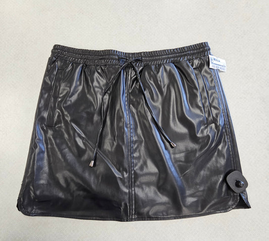 Skort By Pink Lily In Black, Size:L