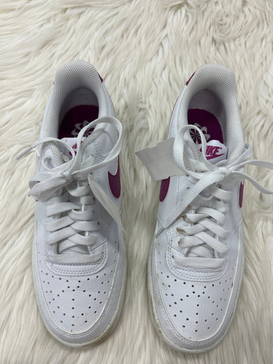 Shoes Sneakers By Nike In Pink & White, Size:8