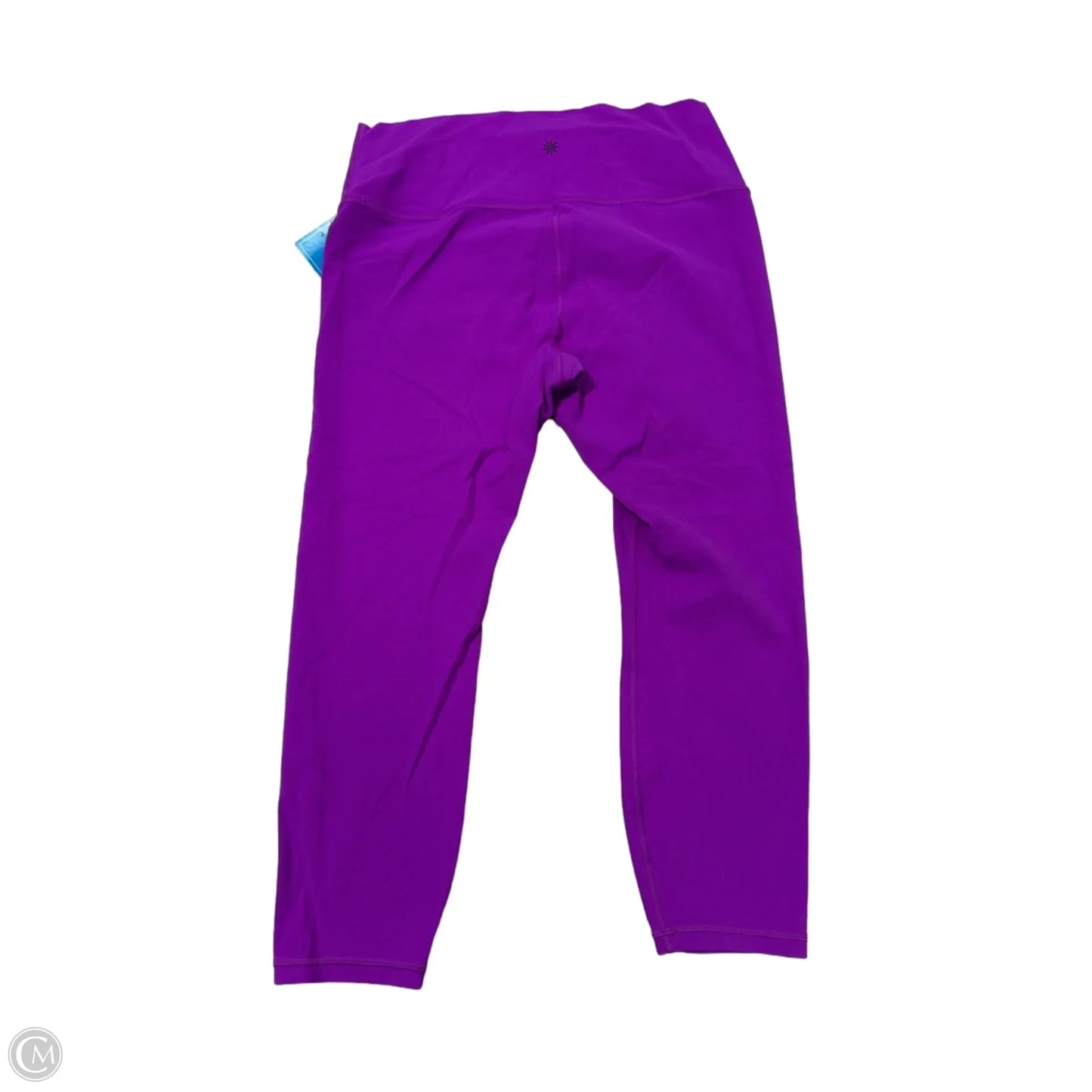 Athletic Leggings By Athleta In Purple, Size: 1x