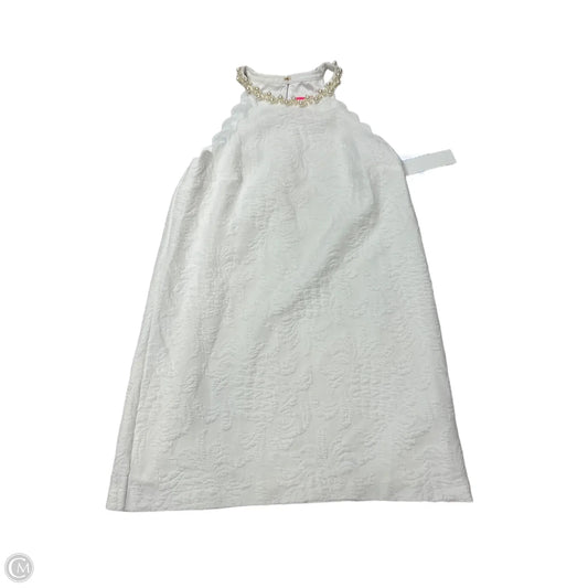 Dress Designer By Lilly Pulitzer In White, Size: L