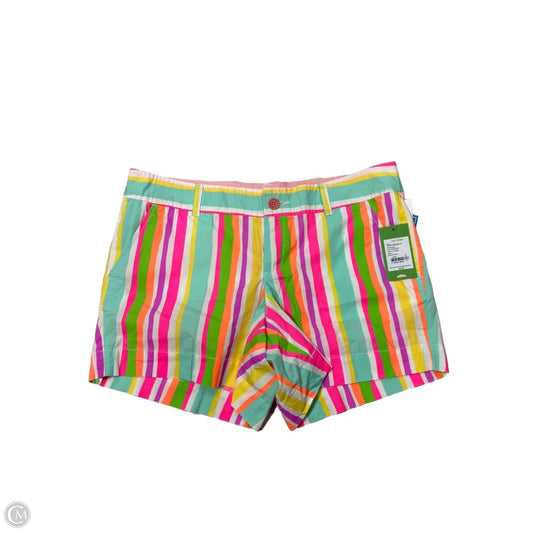 New! Shorts Designer By Lilly Pulitzer In Striped Pattern, Size: L