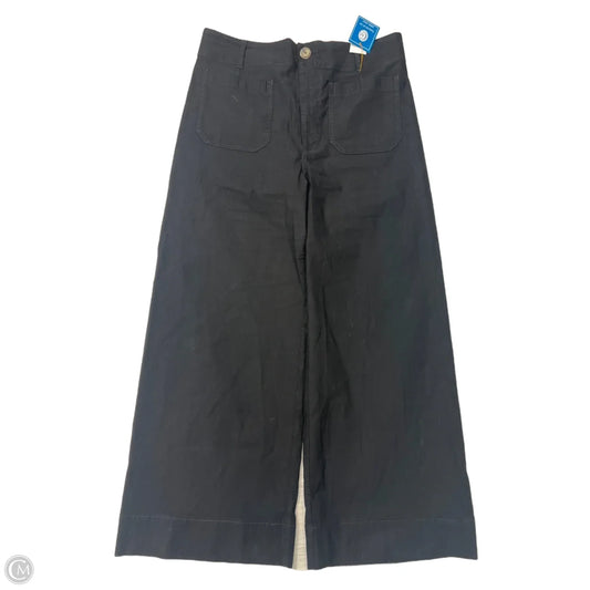 Pants Linen By Maeve In Black, Size: 12