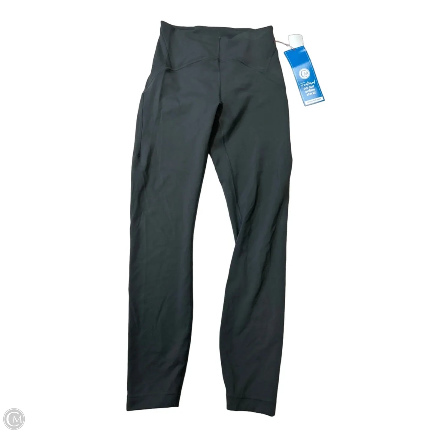 Athletic Leggings By Lululemon In Grey, Size: 4