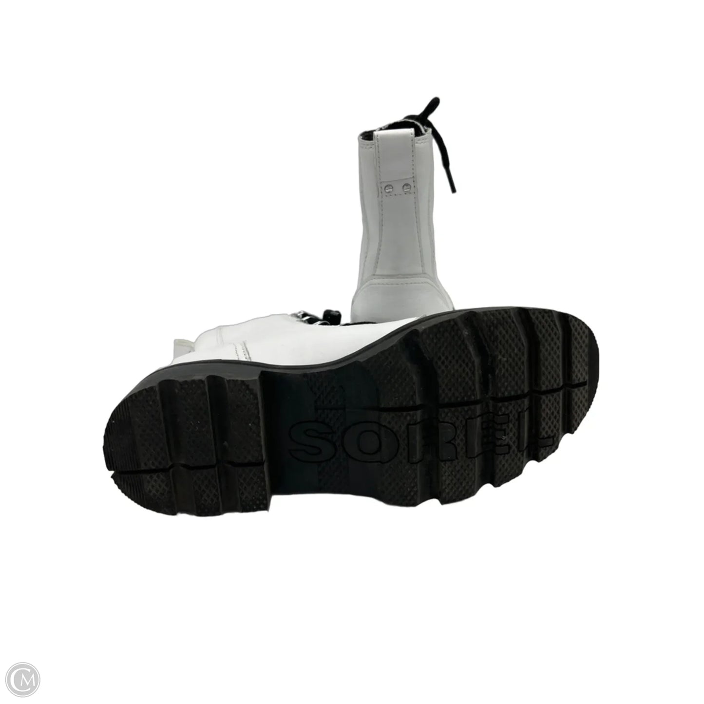 Boots Designer By Sorel In White, Size: 10