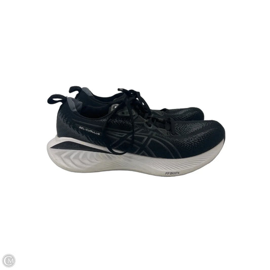 Shoes Athletic By Asics In Black & White, Size: 10
