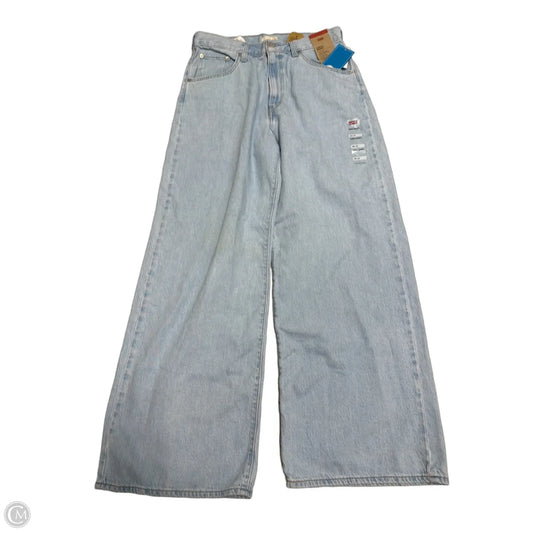 New! Jeans Wide Leg By Levis In Blue Denim, Size: 10